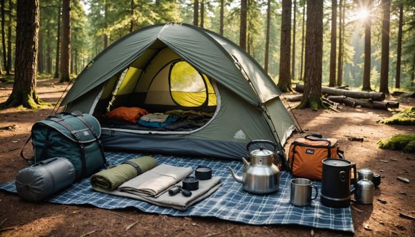 Astuces campeur debutant materiel indispensable