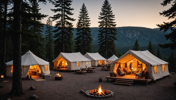 Campings haut de gamme service exceptionnel