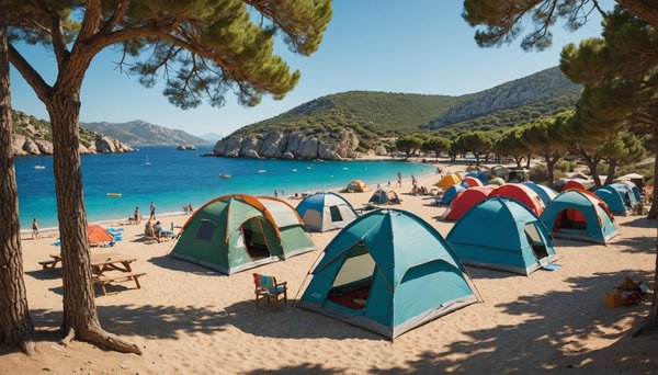 Exploration des campings de Calvi