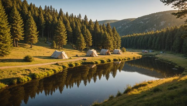 A la découverte des joyaux cachés du Camping Lozère, France