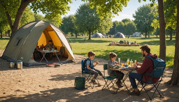 Exploration des campings de Toulouse, France