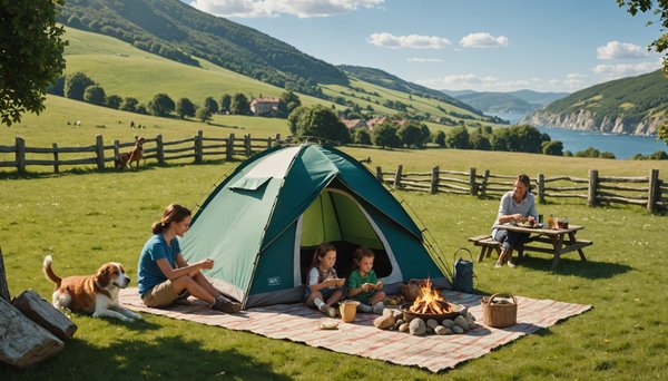 Camping avec les enfants au Pays Basque : Trouver l'endroit idéal