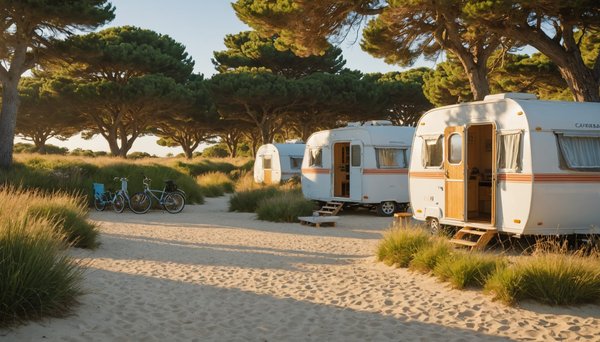 Découvrir les hébergements des campings de l'île de Ré