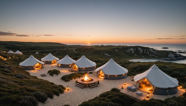 Expérimentez des vacances de luxe en camping en Bretagne