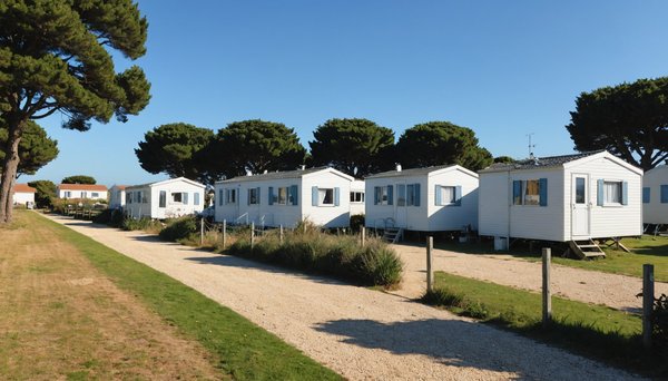 Le camping de Royan en France avec une location de mobil-home