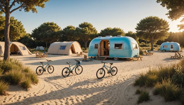 Les formules de location pour des vacances en camping à Soulac-sur-Mer