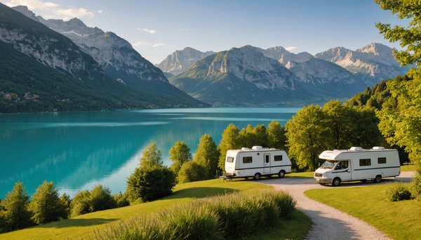 Les différents types de locations disponibles dans les campings aux alentours d'Annecy
