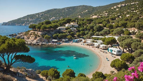 Les campings incontournables de la Côte d'Azur pour des vacances réussies