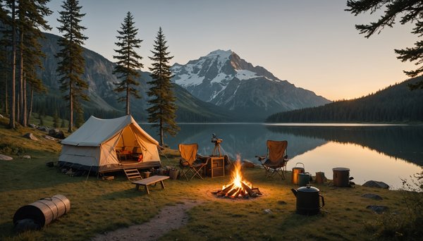 Vacances en camping: choisir entre la location de tente et la location de caravane