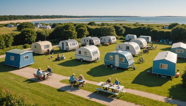 Pourquoi les locations de mobil-home dans les campings du Morbihan sont moins chères que les autres types d'hébergement hors camping ?