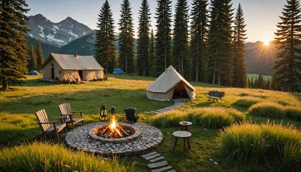 Évasion en plein air : La découverte des locations de camping en montagne