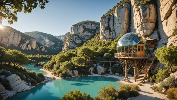 Où partir en location insolite dans un camping du Verdon ?