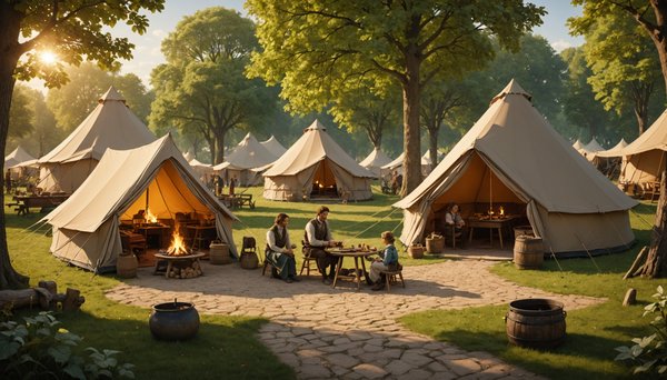 Quels sont les tarifs des locations en camping au Puy du Fou ?