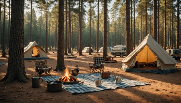 Découvrez l'essence des vacances dans le Sud-Ouest : le camping dans les Landes