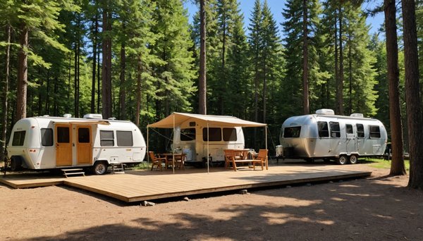 Quelles sont les formules proposées par le camping de Vias pour des locations ?
